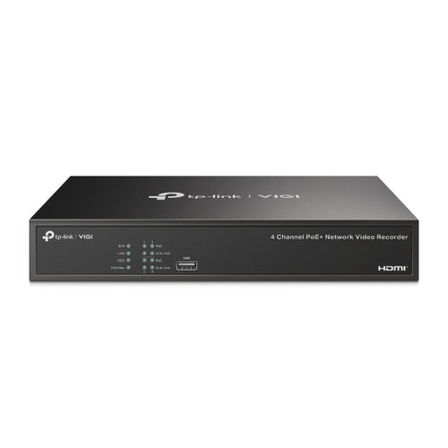 4-Channel PoE NVR — No HDD