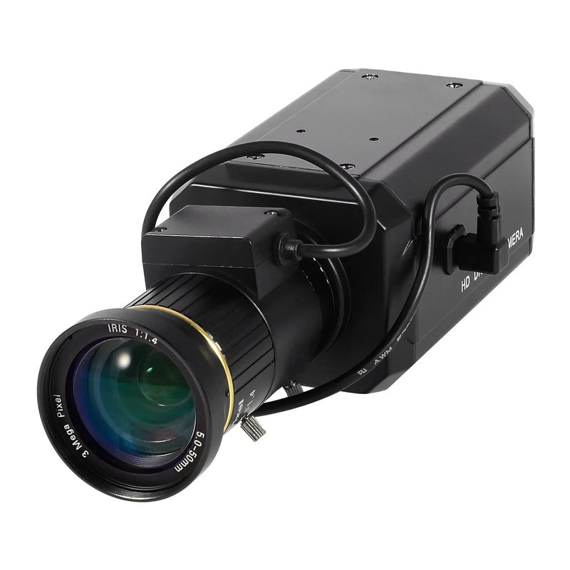 4MP PoE Box Camera — Varifocal