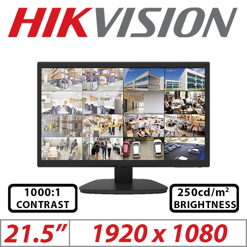 Monitor — 21.5-Inch Full HD CCTV Display