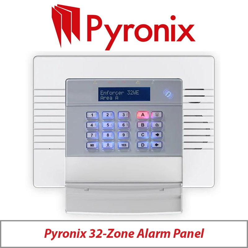 Pro Alarm Panel — Grade 3, 32-Zone