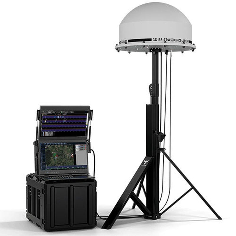 Pro Drone Detection System — RF + Radar