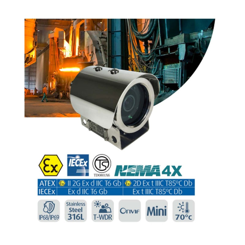 Pro Explosion-Proof Camera — ATEX Zone 1