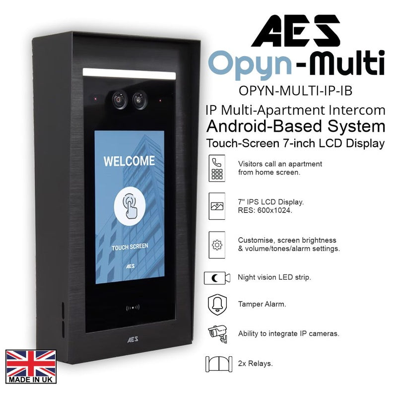 Pro IP Video Intercom System — Multi-Apartment