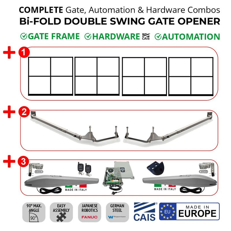 Pro Smart Gate Controller — Bi-Folding