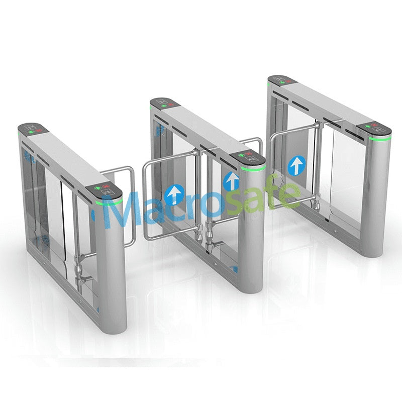 Pro Turnstile Gate — Single Lane Waist-High