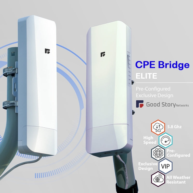 Pro Wireless Bridge — 10km Point to Point